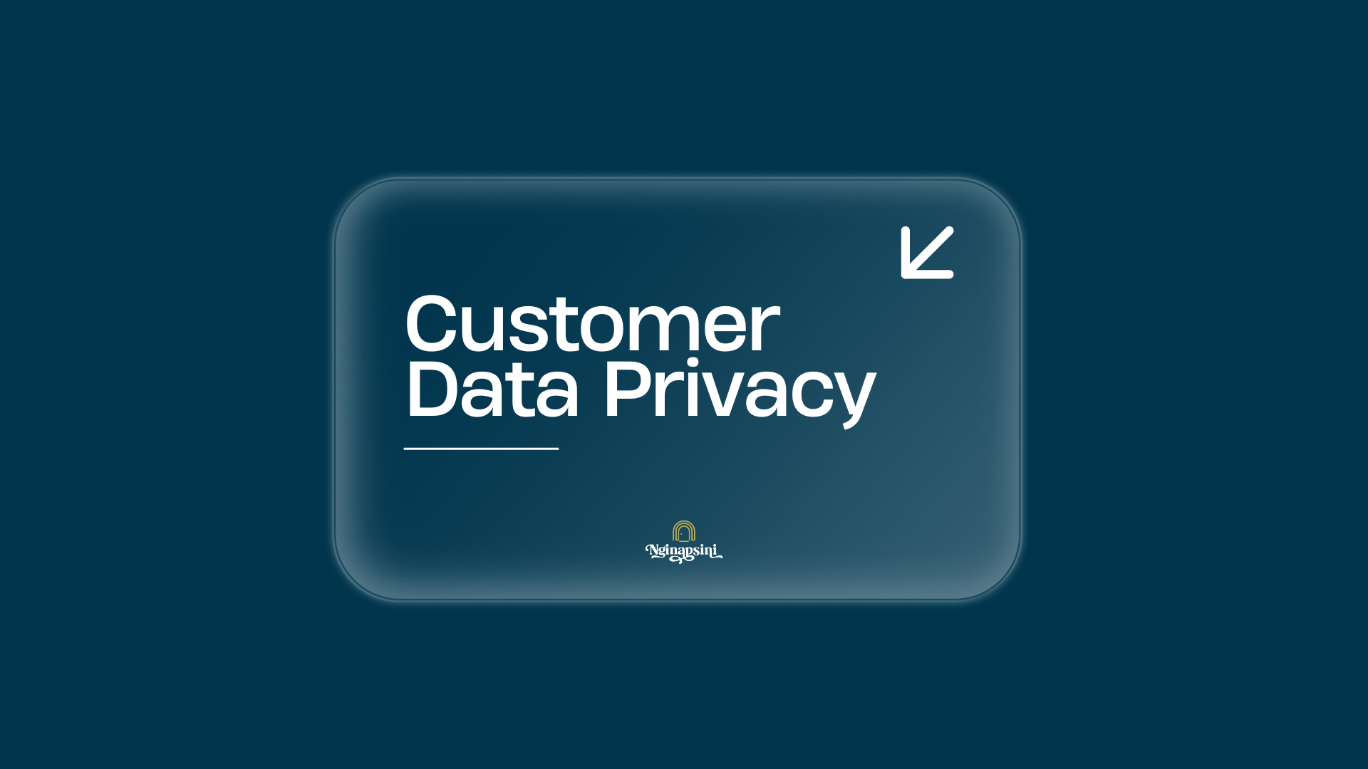 Customer Data Privacy Policy